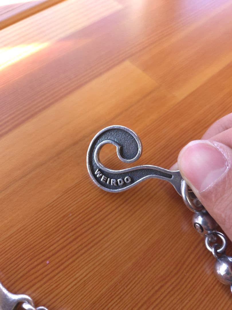 WEIRDO 8ボール　ウォレットチェーン SLV925