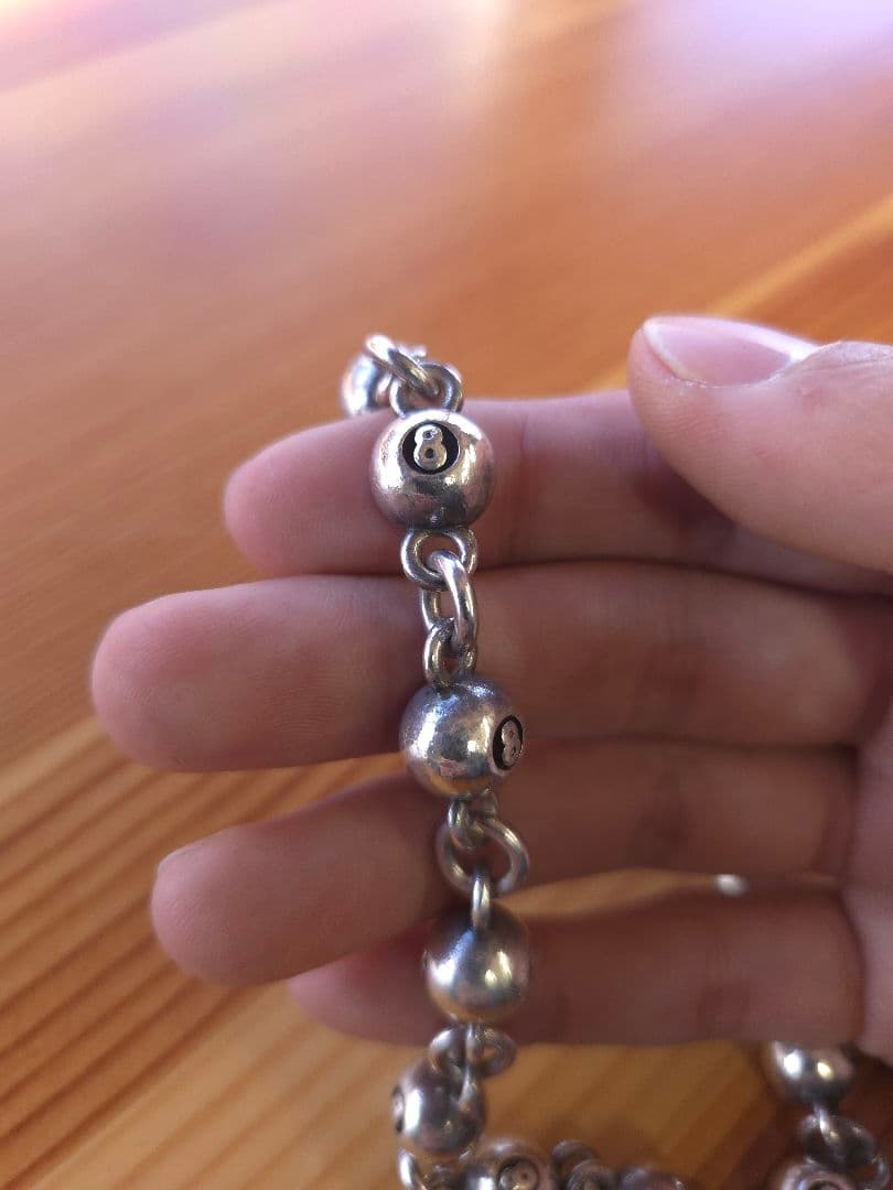 WEIRDO 8ボール　ウォレットチェーン SLV925