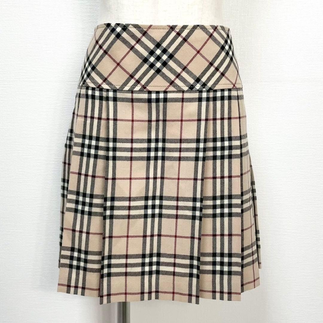 y2k❤️ BURBERRY BLUE LABEL ノバチェック プリーツスカート