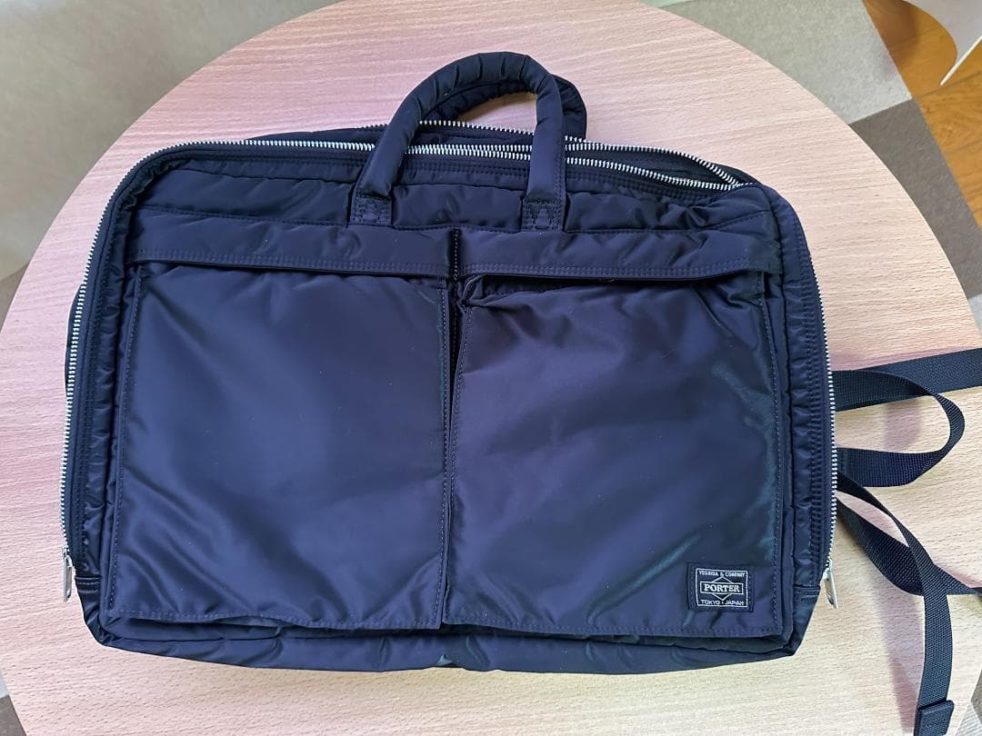 〈お値下げ！〉ポーター タンカー ビジネスバッグ 3way B4サイズ ブラック