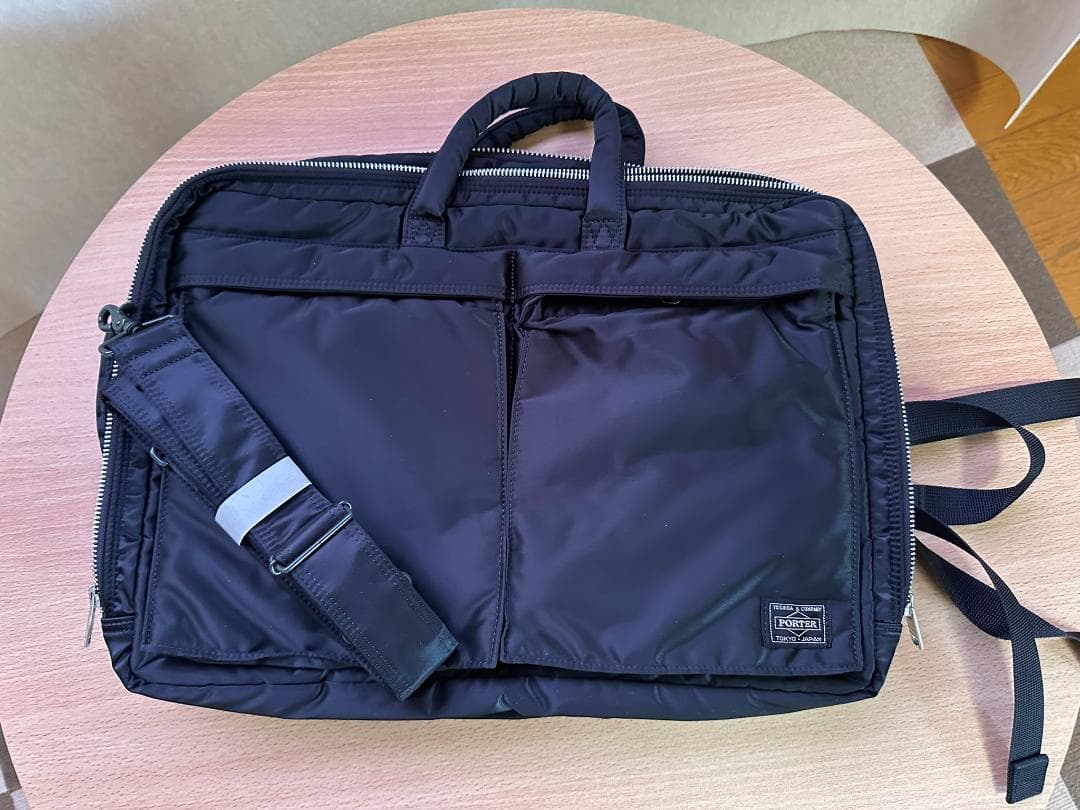 〈お値下げ！〉ポーター タンカー ビジネスバッグ 3way B4サイズ ブラック