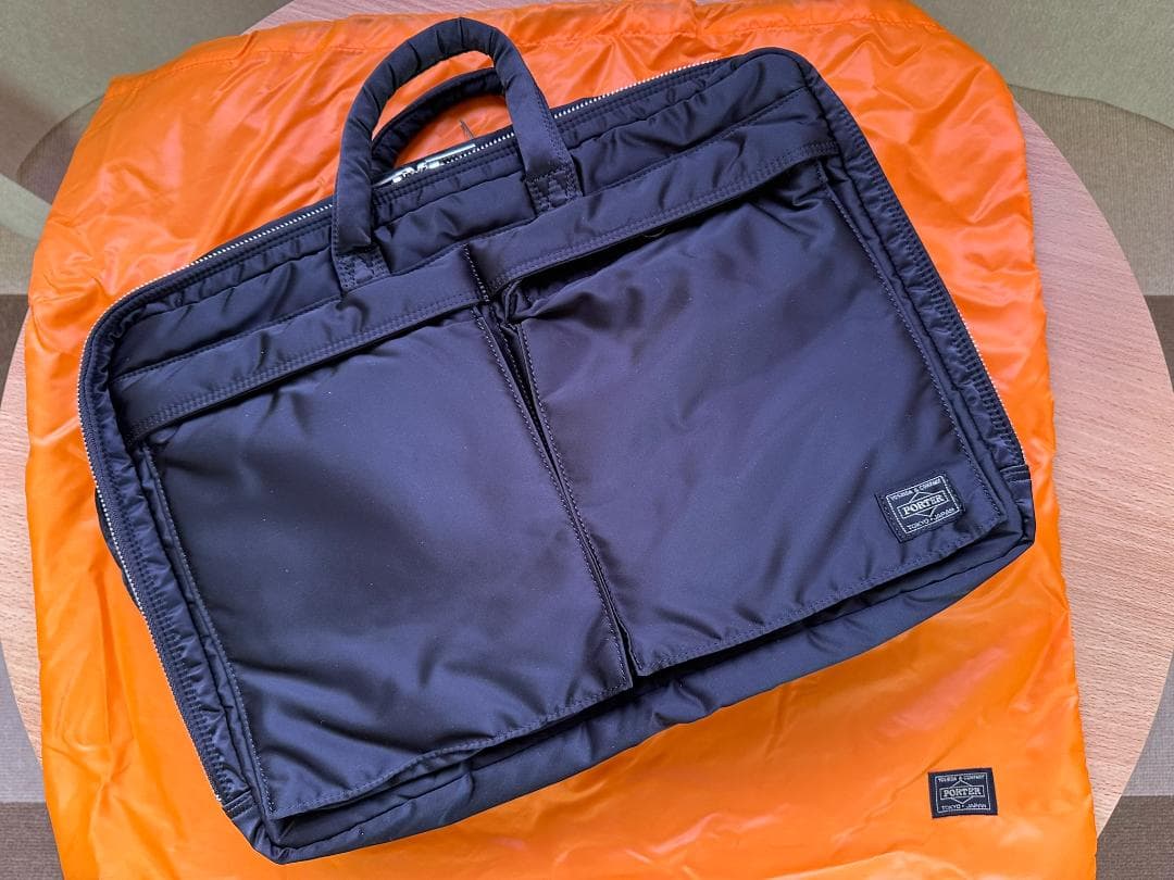 〈お値下げ！〉ポーター タンカー ビジネスバッグ 3way B4サイズ ブラック