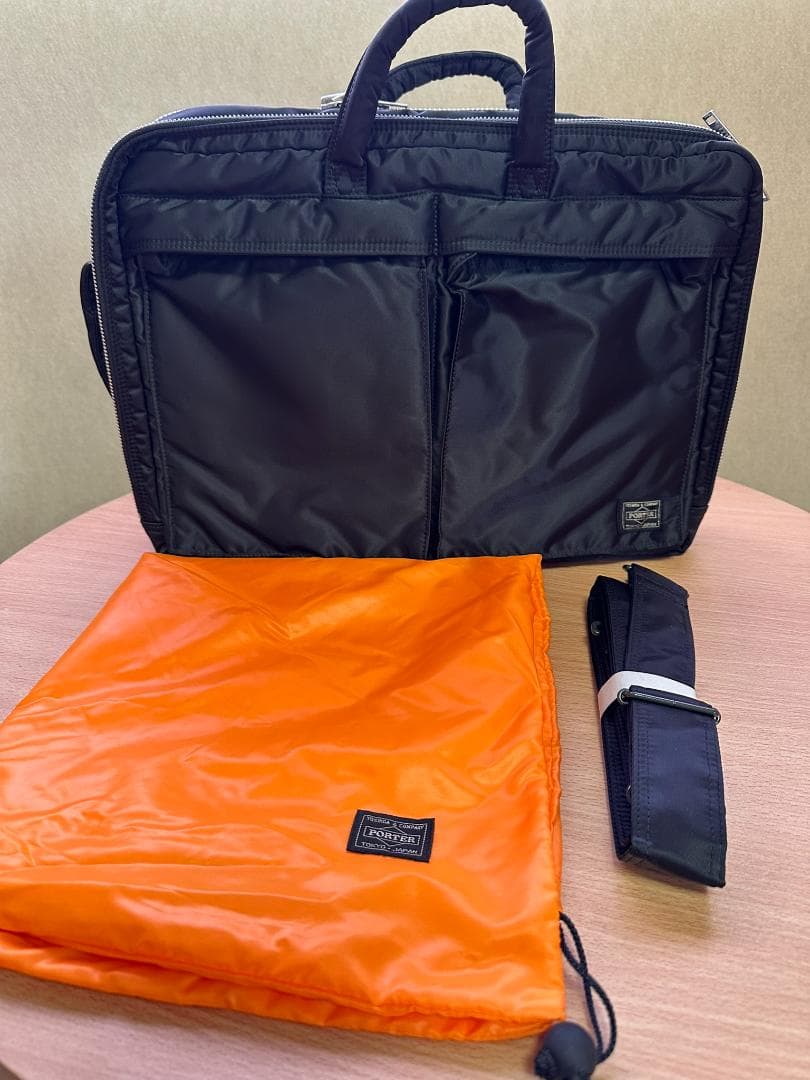 〈お値下げ！〉ポーター タンカー ビジネスバッグ 3way B4サイズ ブラック