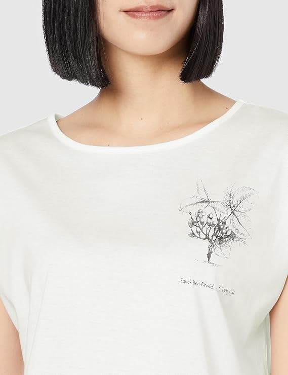 チャコット　ボタニカルプリントTシャツ　ヨガ　ピラティス