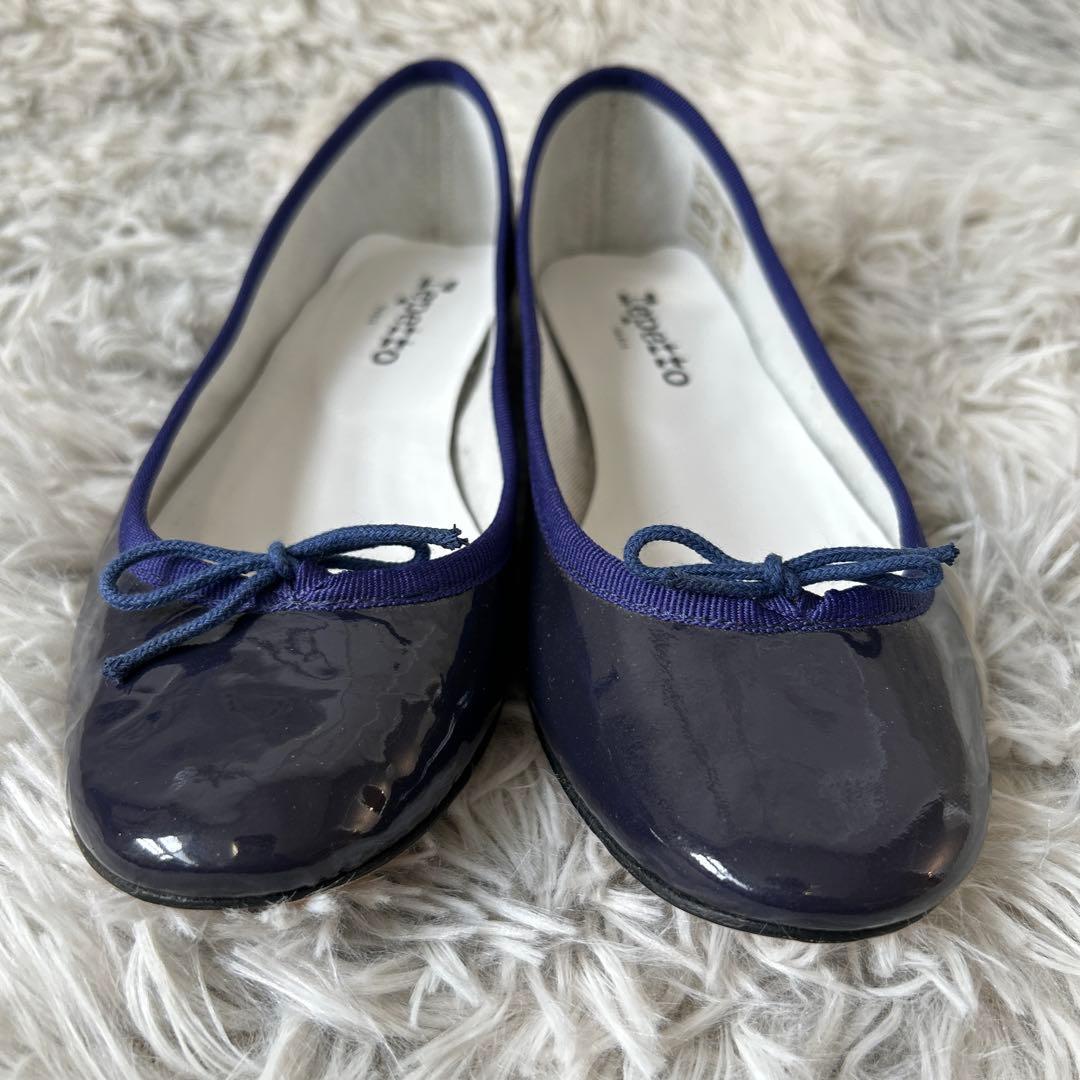 【美品】repetto Cendrillon バレエシューズ パープル 38