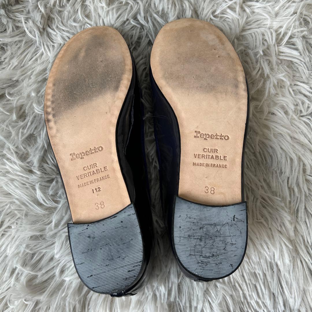 【美品】repetto Cendrillon バレエシューズ パープル 38