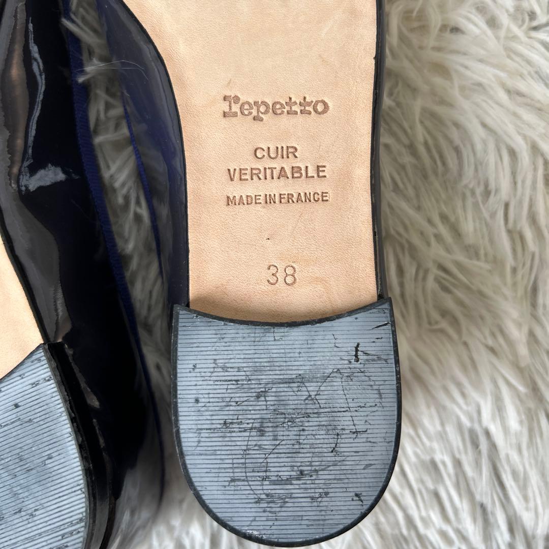 【美品】repetto Cendrillon バレエシューズ パープル 38