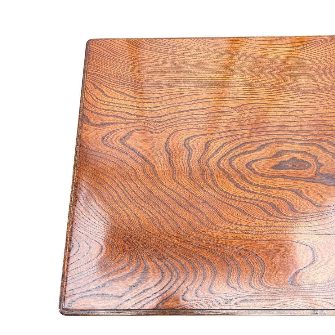 昭和レトロ センターテーブル 天然木 ちゃぶ台 座卓 ビンテージ ローテーブル