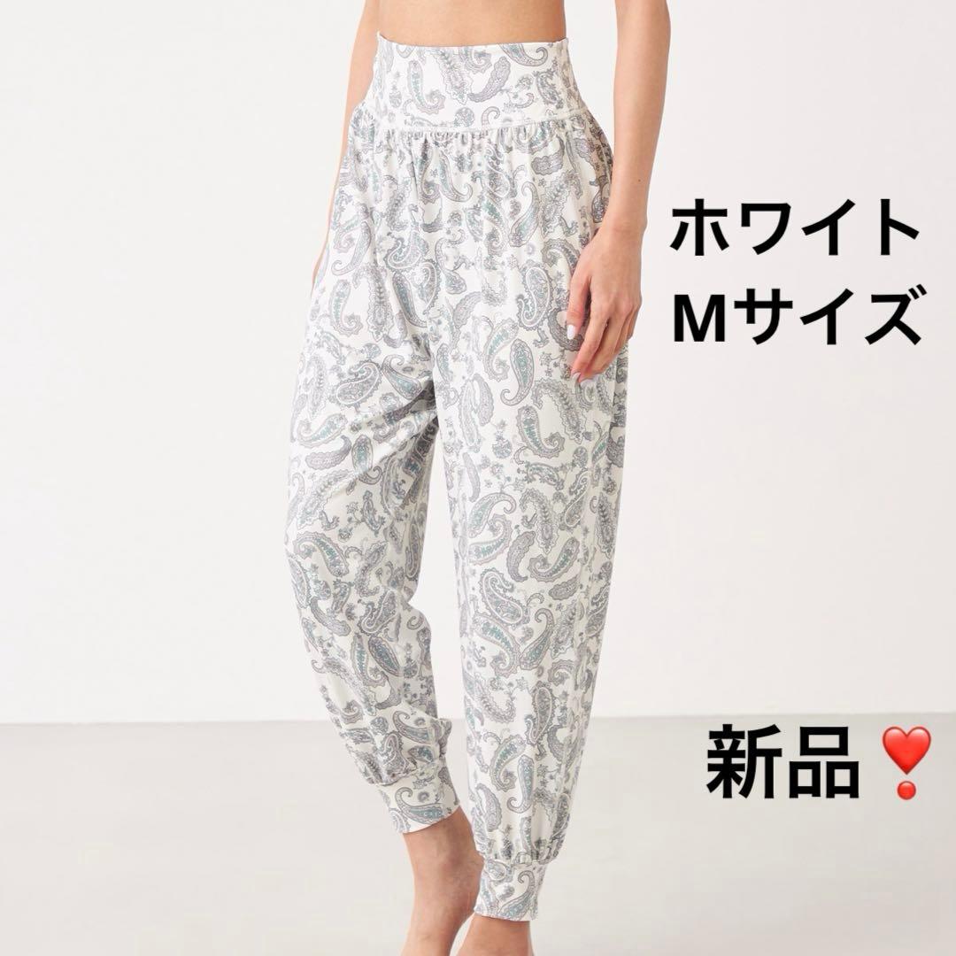 チャコット バレエ ヨガ ★ペイズリープリントパンツ★ Mサイズ 新品❣️