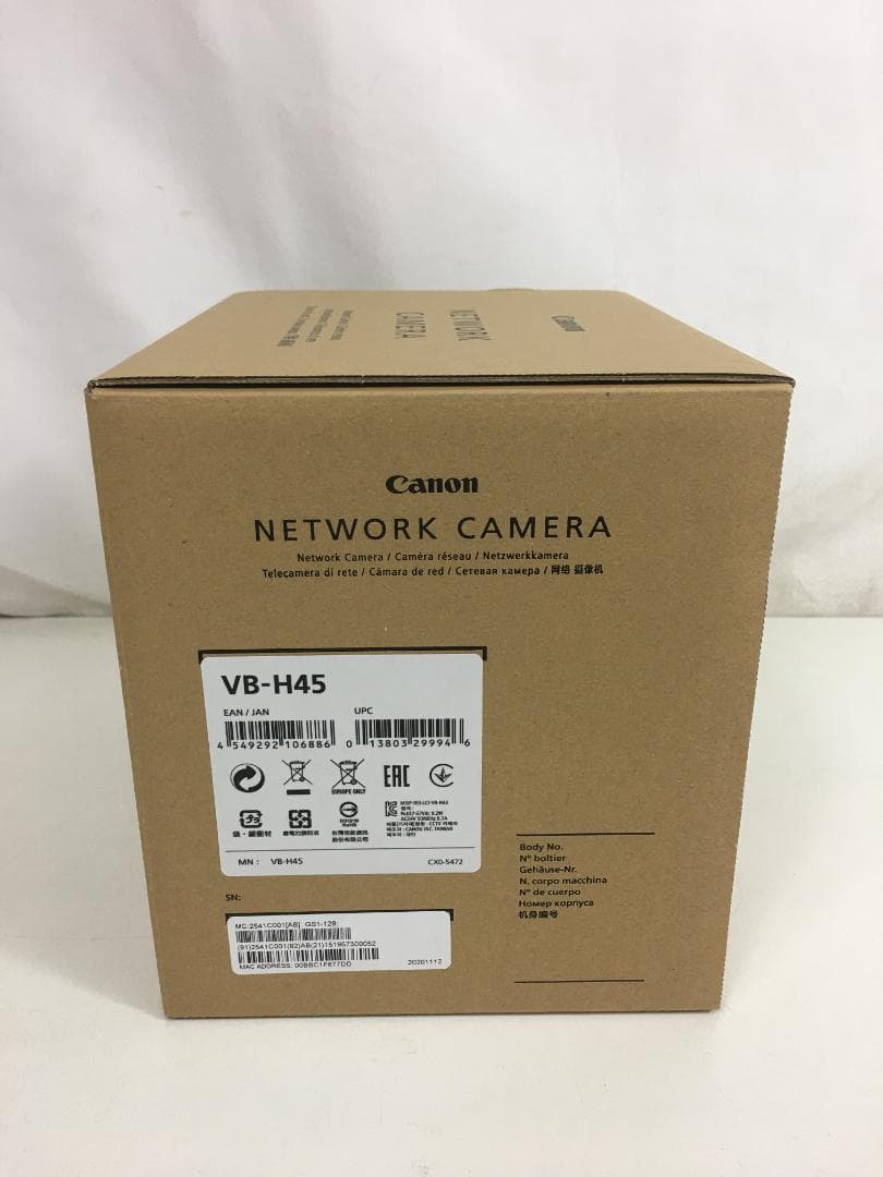 ☆未開封 Canon VB-H45 ネットワーク カメラ 防犯カメラ