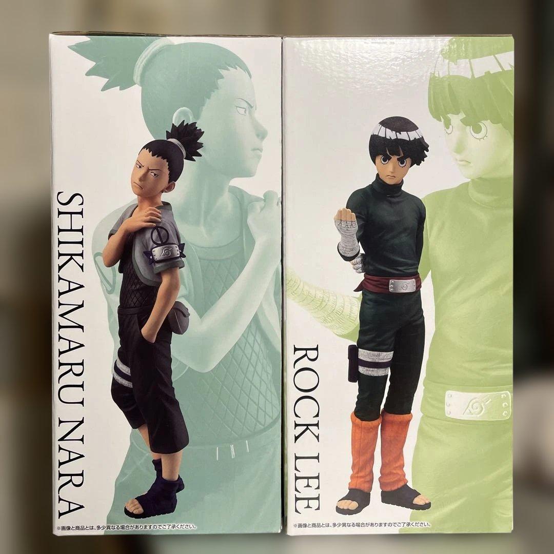 ナルト 一番くじ 中忍試験編 C賞 奈良シカマル D賞ロック・リー