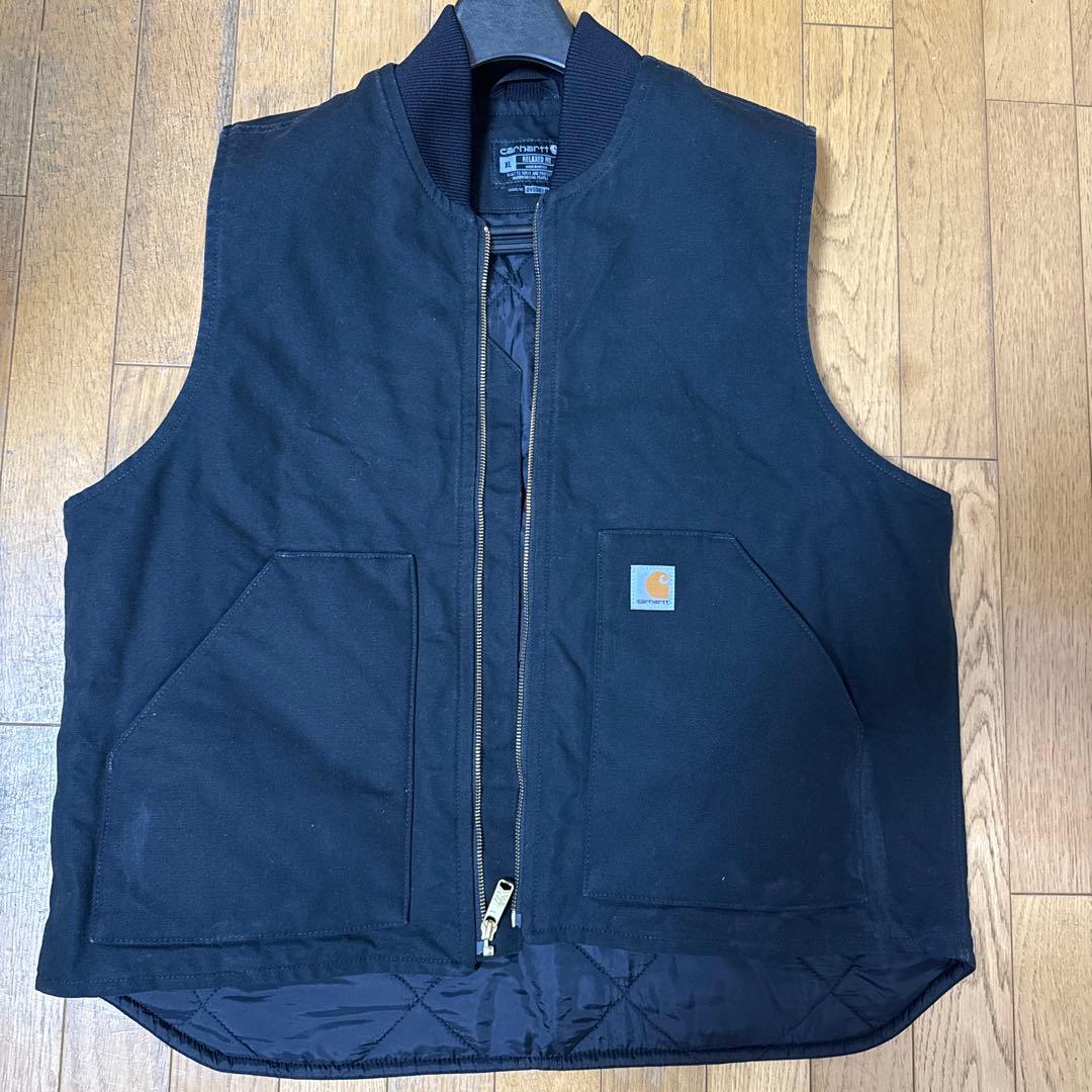 Carhartt ダックベスト XL ブラック