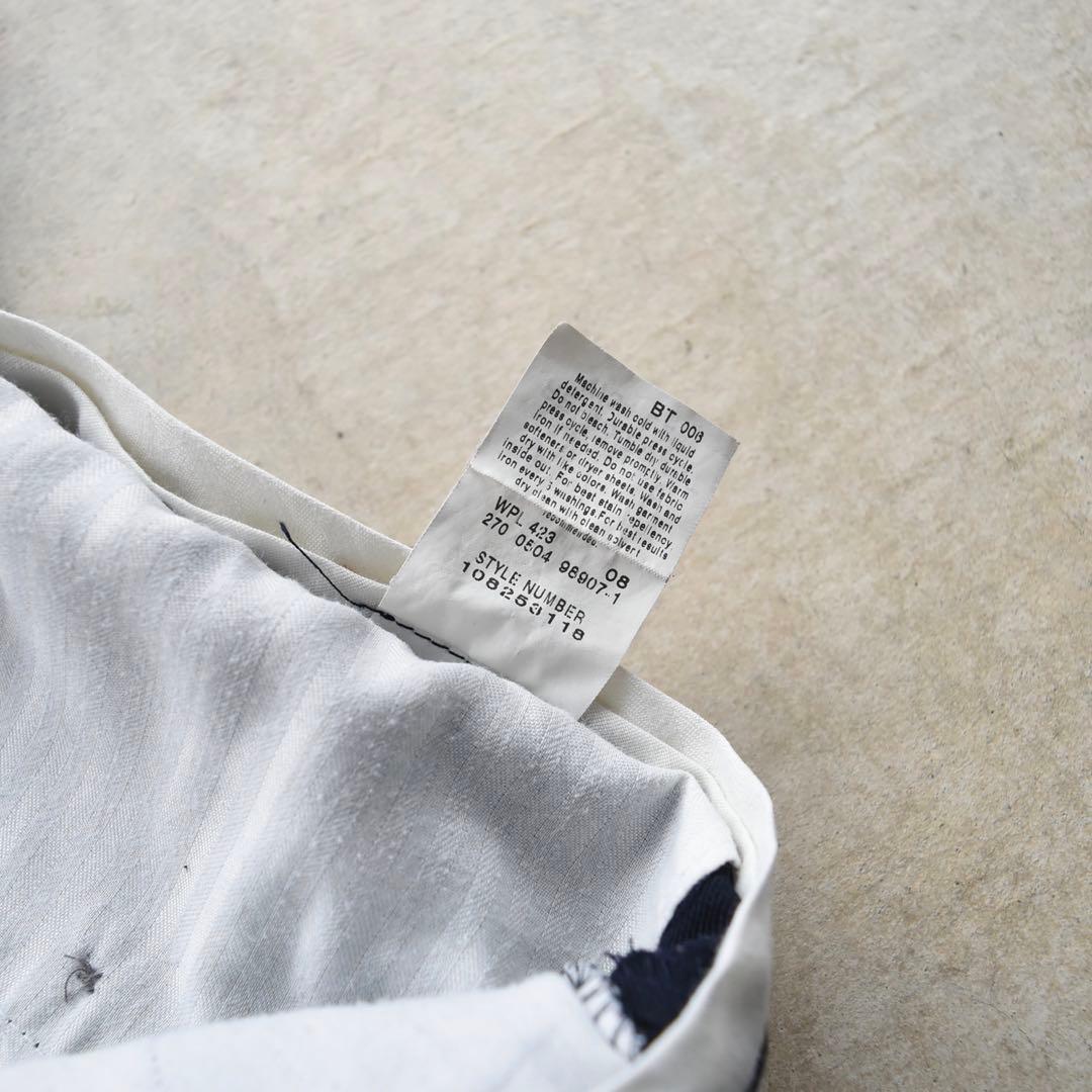 00s SLATESスレイツ ツータックスラックスネイビーW34L29ドッカーズ