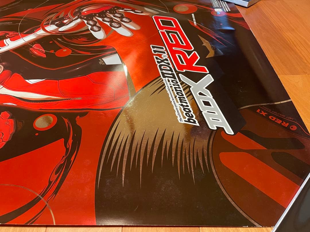 beatmania IIDX RED アーケード B1ポスター