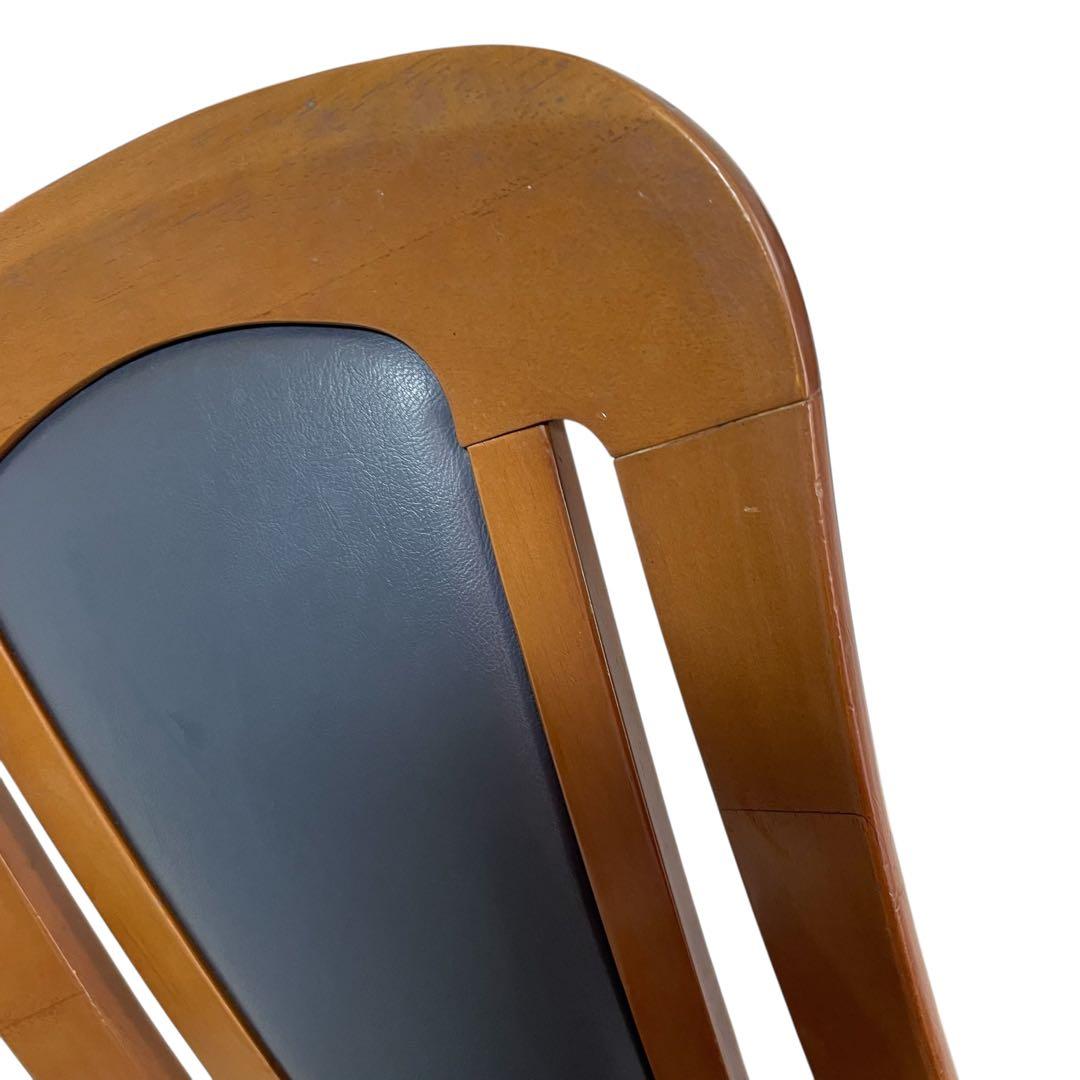 【人気】マルニ木工 maruni ダイニングチェア レザー 木製チェア 椅子　b