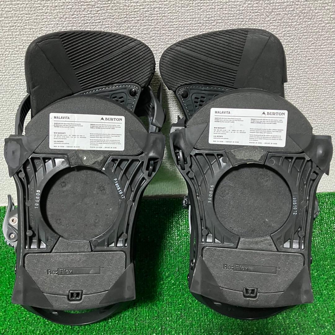 美品!! Burton ビンディング Malavita reflex Mサイズ