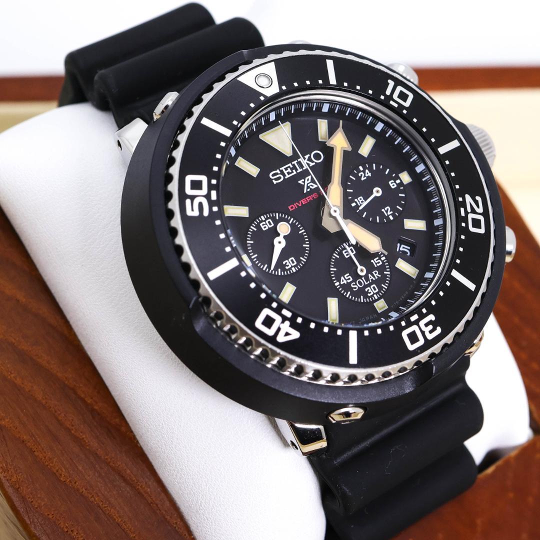 稼働 SEIKO X 腕時計 ソーラー プロスペックス ダイバーズ 1980