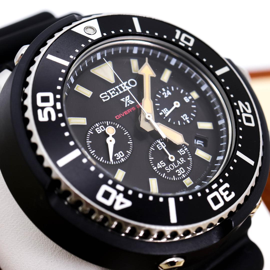 稼働 SEIKO X 腕時計 ソーラー プロスペックス ダイバーズ 1980