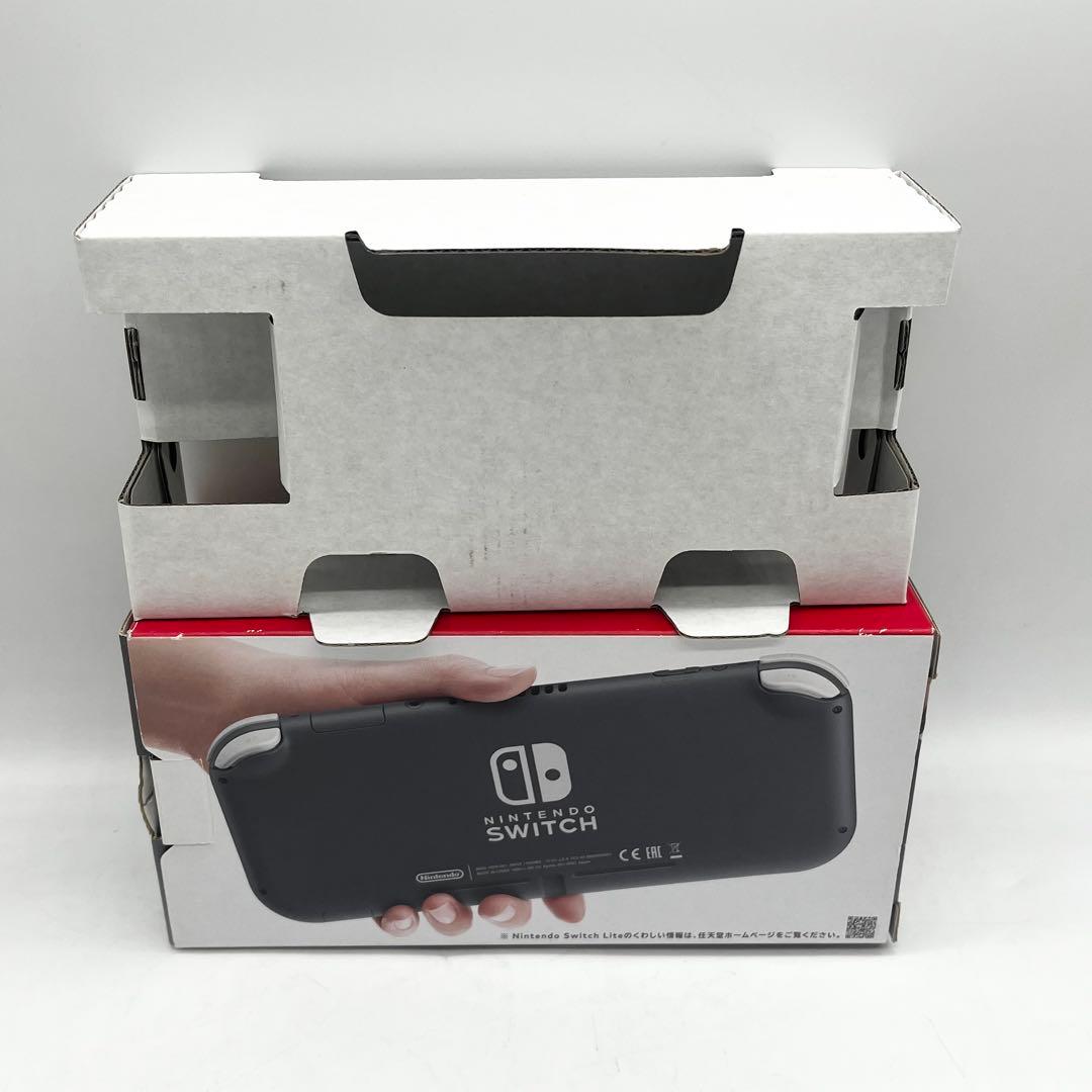 【完品】Switch Lite グレー 本体スイッチライト 動作良好