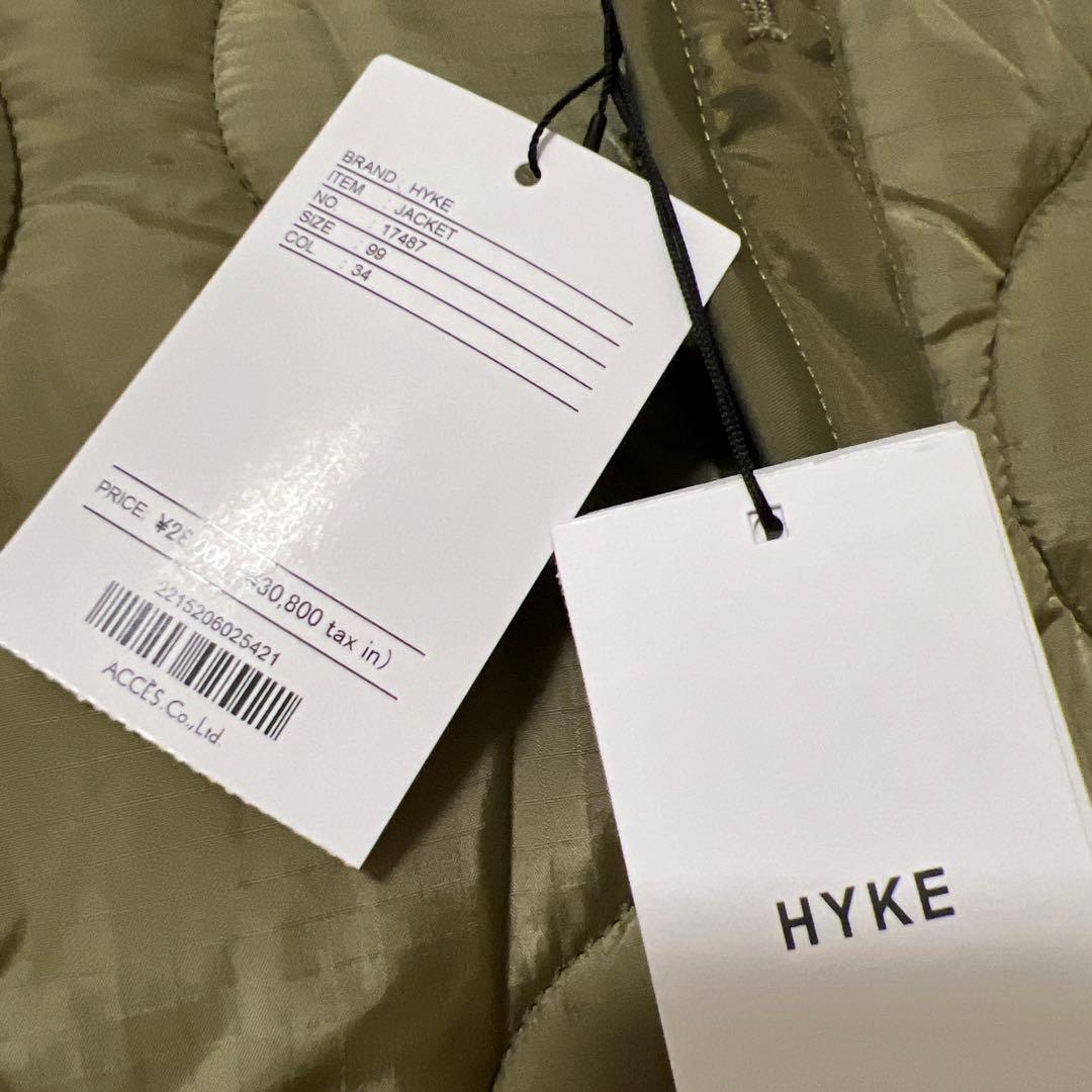 お値下げしました！新品未使用　HYKE QUILTED CROPPED VEST