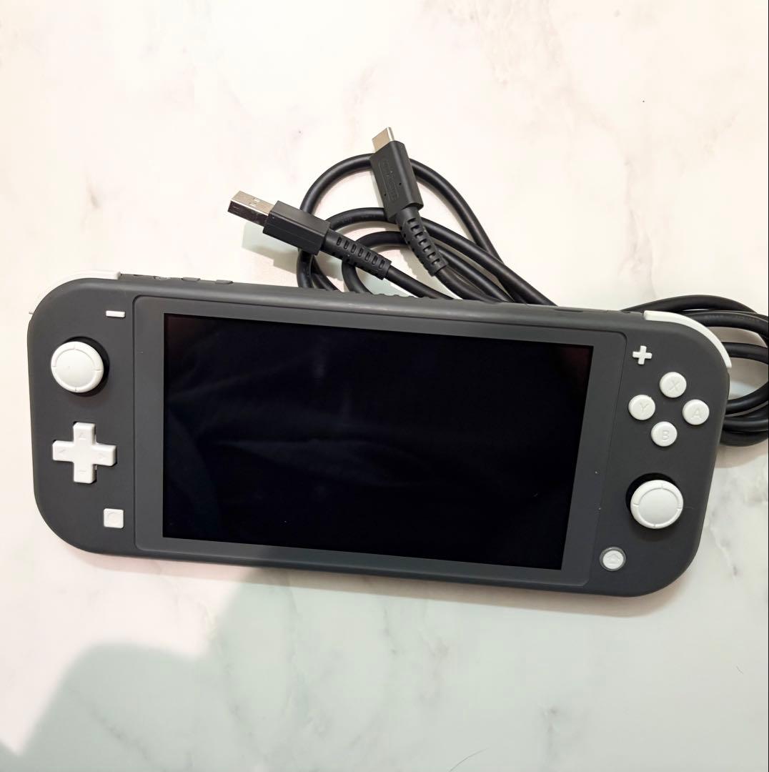 美品 Nintendo Switch Lite グレー (動作確認・初期化済み)