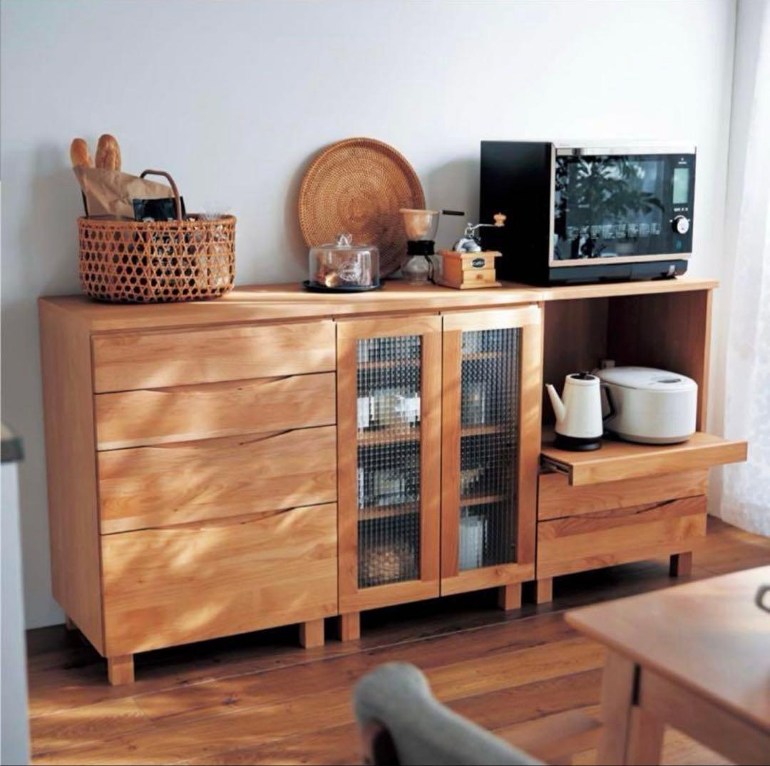 りんさま専用です⭐︎ベルメゾン　ナチュラルウッド キッチンカウンター 幅60cm