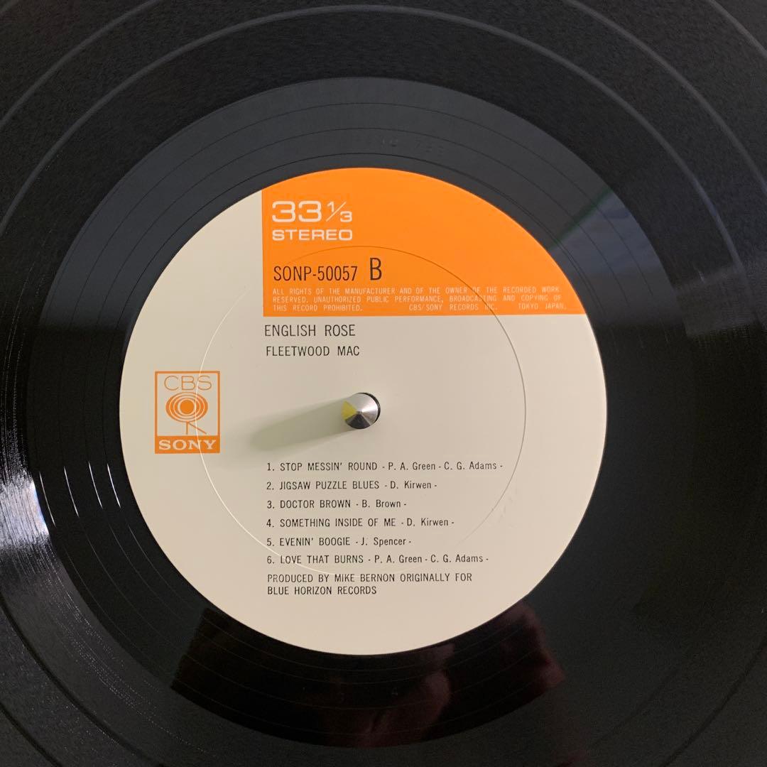 Fleetwood Mac / English Rose 日本盤LP