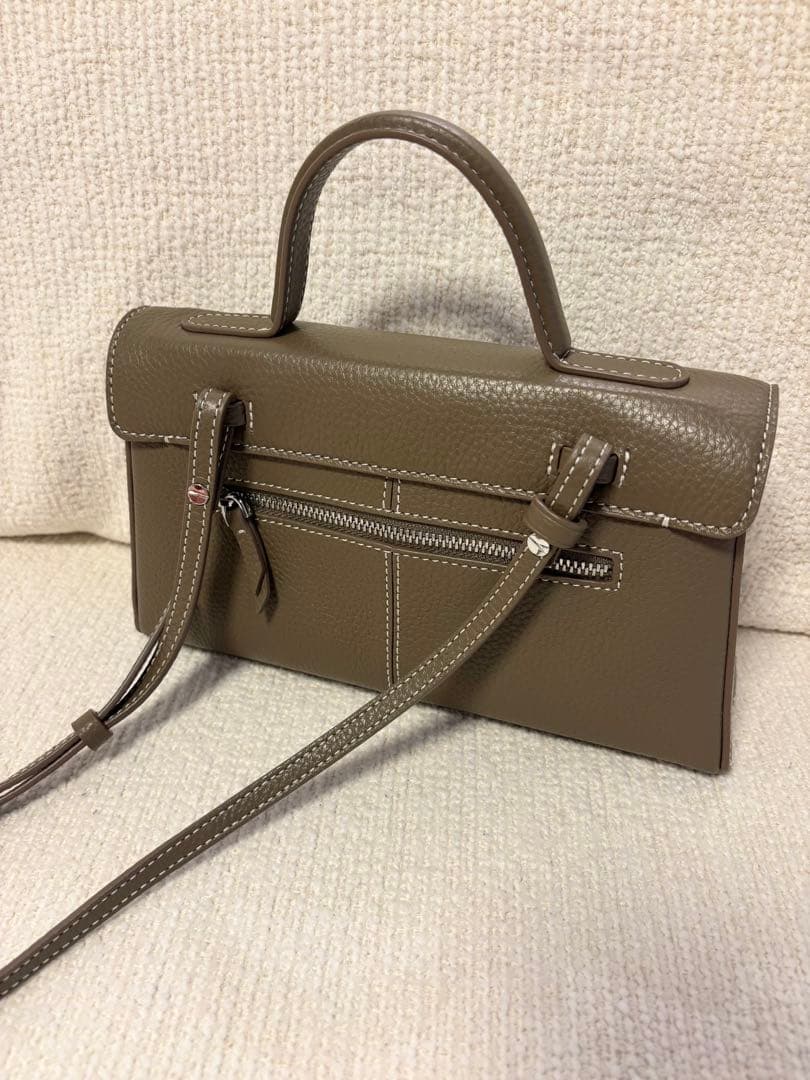 CAFUNE カフネ スタンウォレット ブラウンストーン 美品