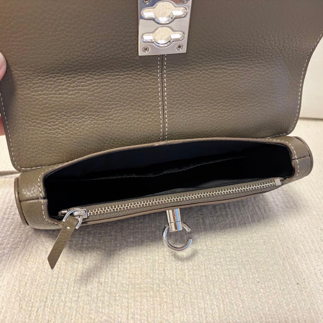 CAFUNE カフネ スタンウォレット ブラウンストーン 美品