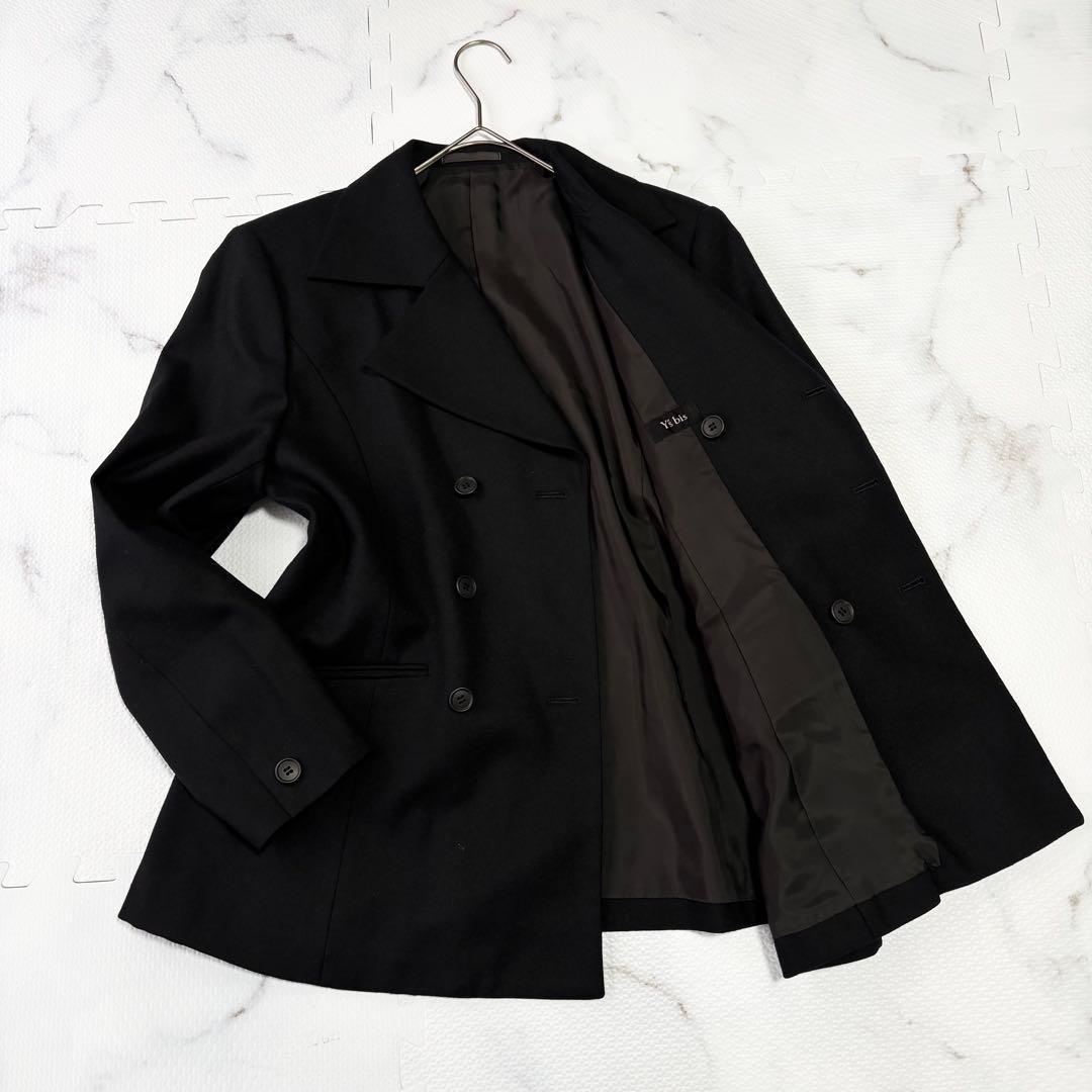 ✨美品✨ワイズ　ヨウジヤマモト　黒ダブルテーラードジャケット