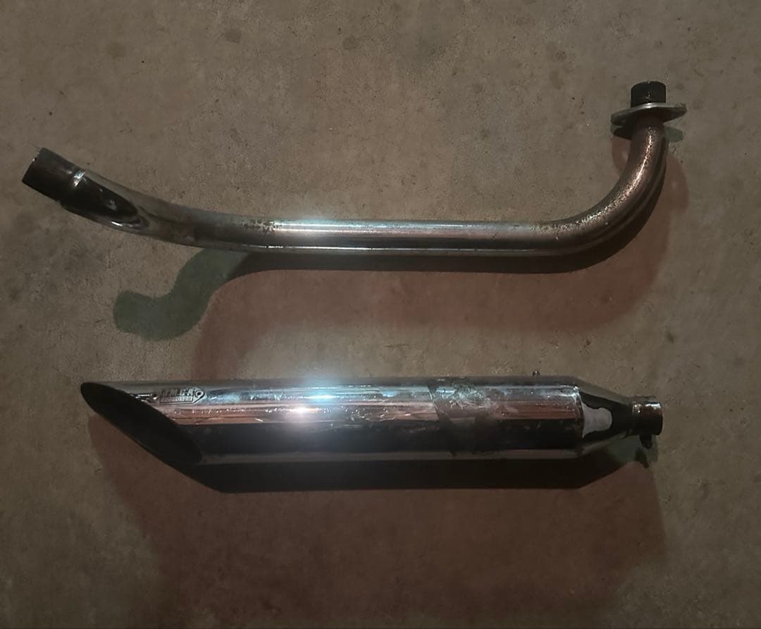 JMCA マフラー、エキパイ　 ジャズ