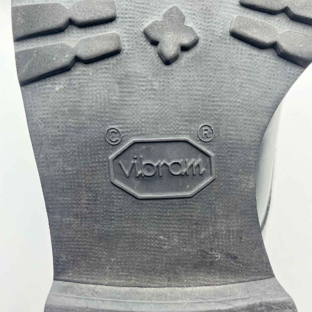 WH ヒロシツボウチ 干場スペシャル ダブルモンク 黒 トラックソール 26