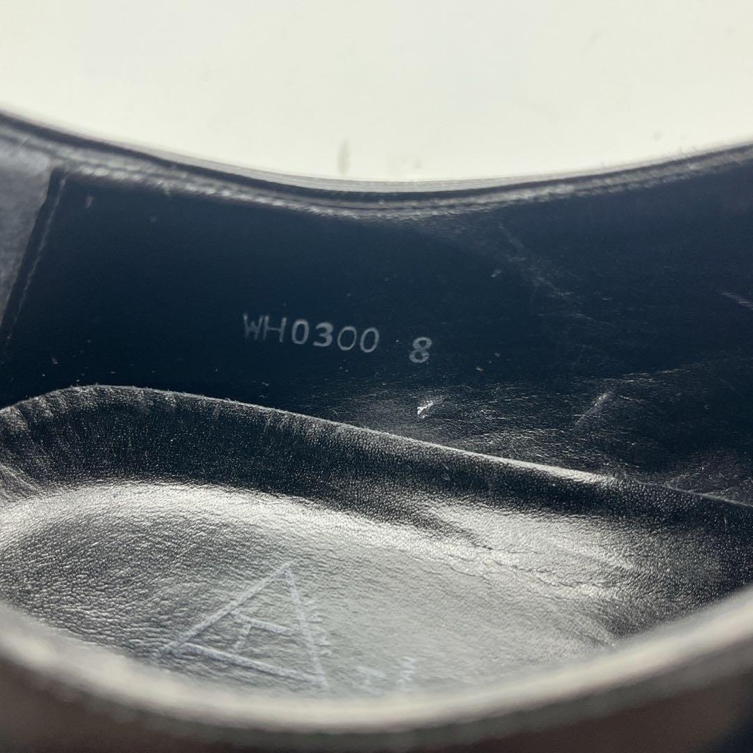 WH ヒロシツボウチ 干場スペシャル ダブルモンク 黒 トラックソール 26