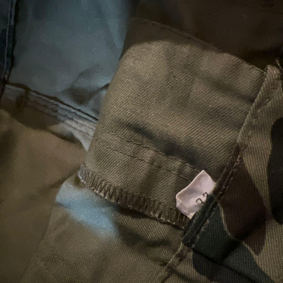 60S 70S ベトナム戦　ビンテージ　沖縄製　ダックハンターカモ　パンツ