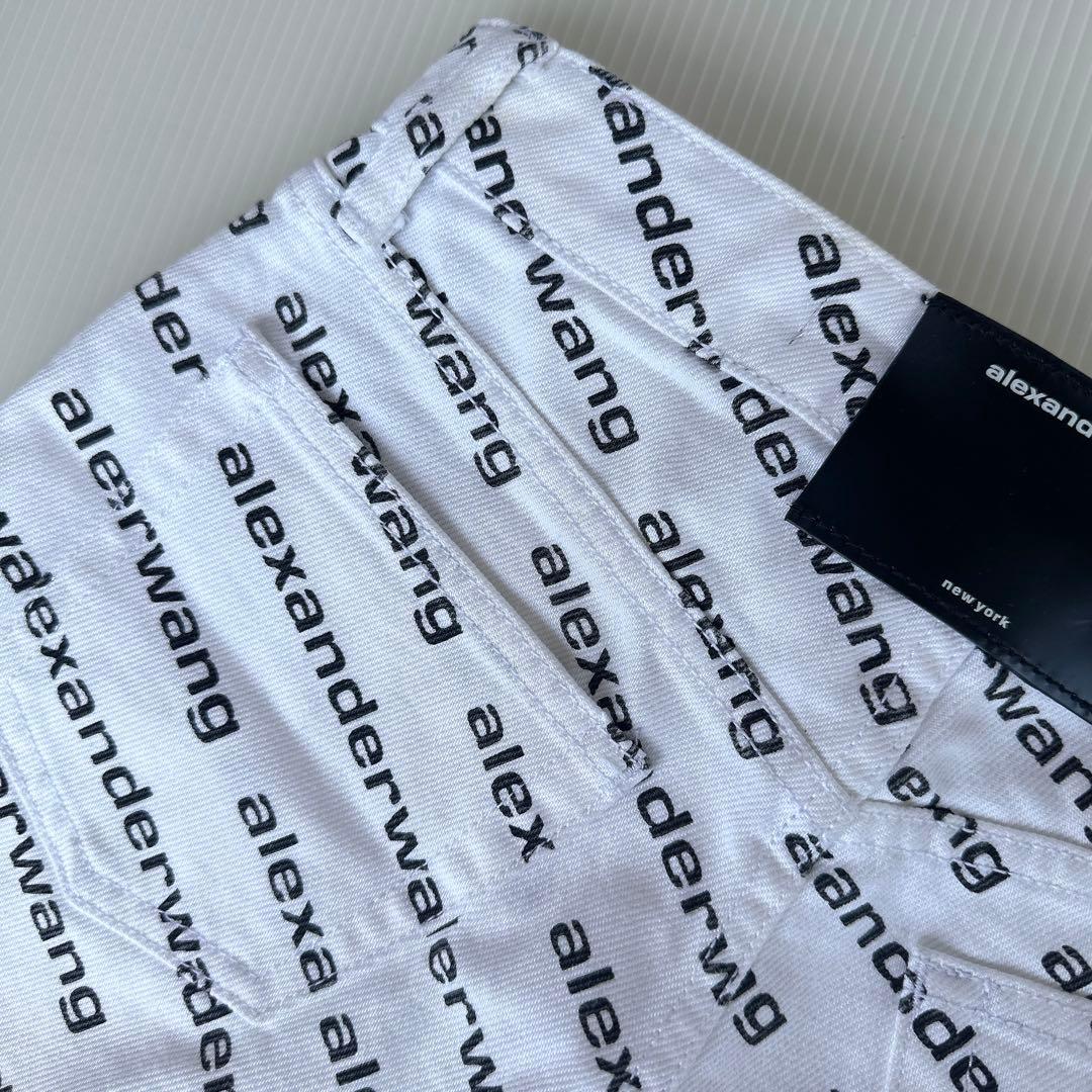Alexander wang ショートパンツ　ハイウエストショーツ　25