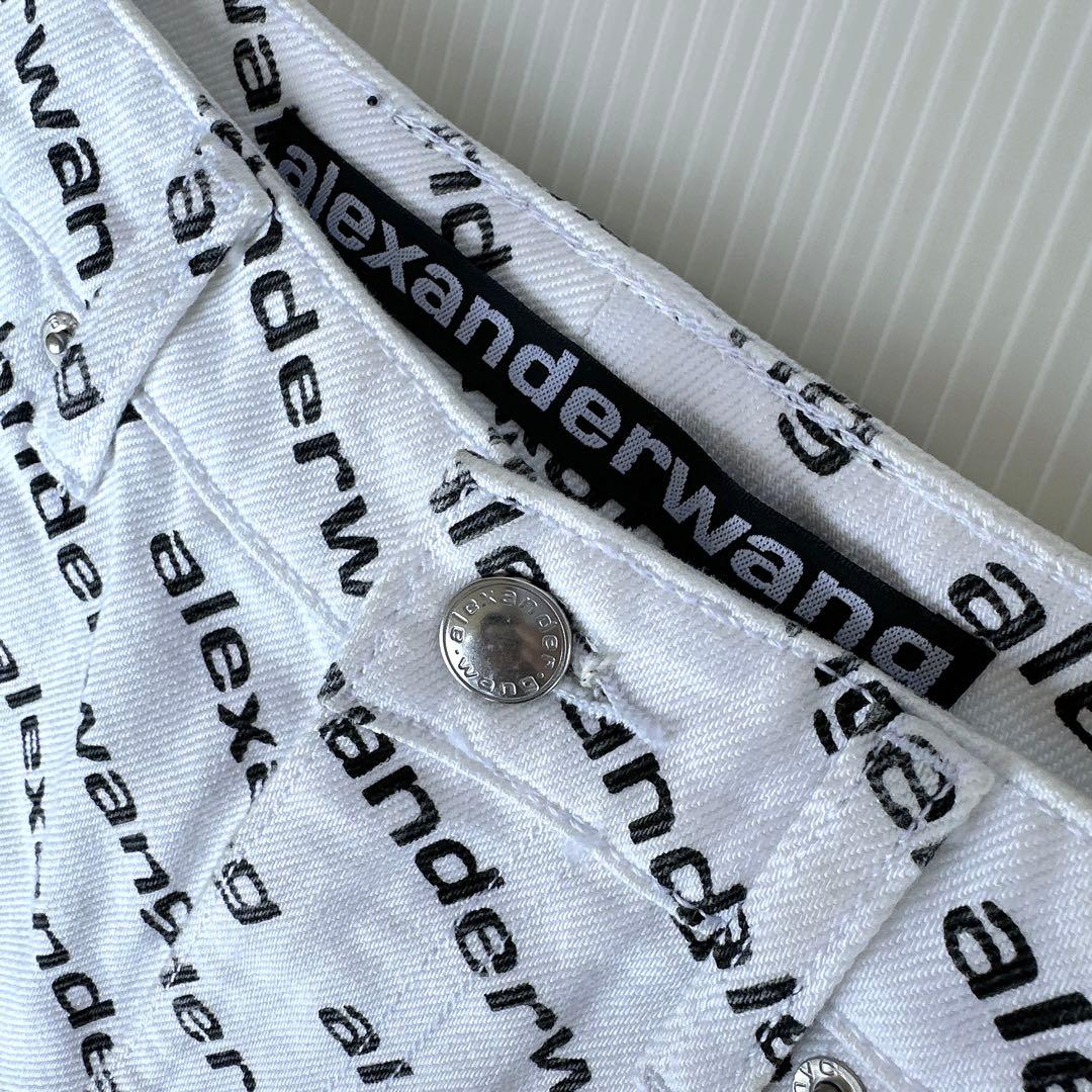 Alexander wang ショートパンツ　ハイウエストショーツ　25