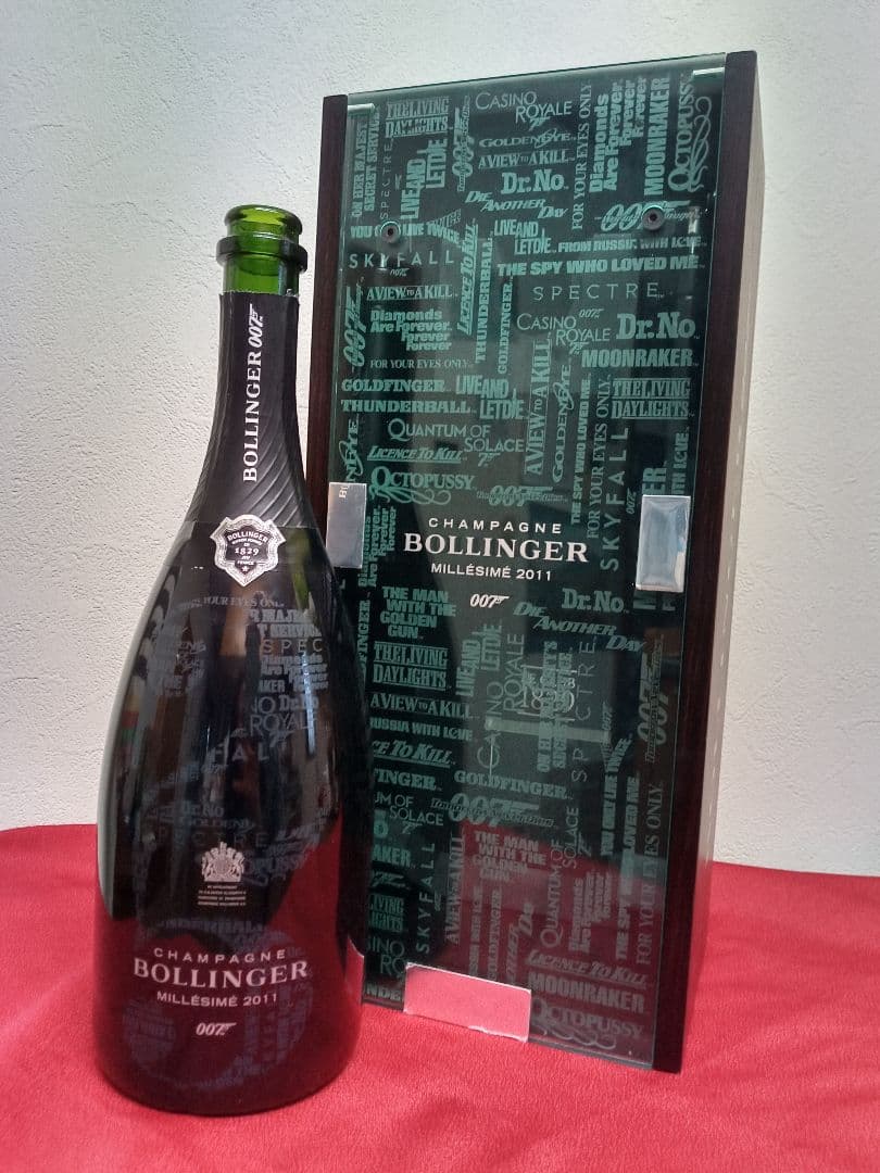 ボランジェ【空箱＆空瓶】Bollinger 007 Millésime 2011