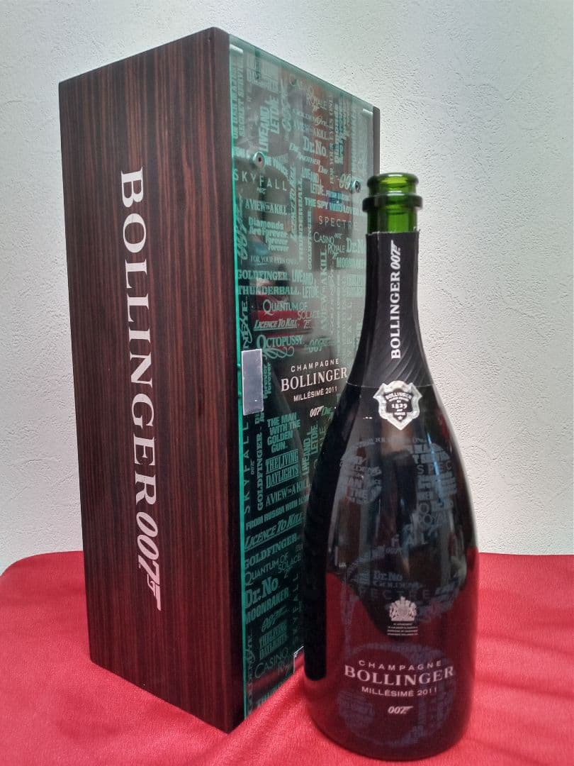 ボランジェ【空箱＆空瓶】Bollinger 007 Millésime 2011