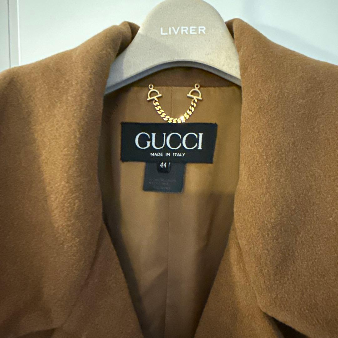 希少！GUCCI ウールジャケットコート 44ドゥーズィエムクラスヴィンテージ