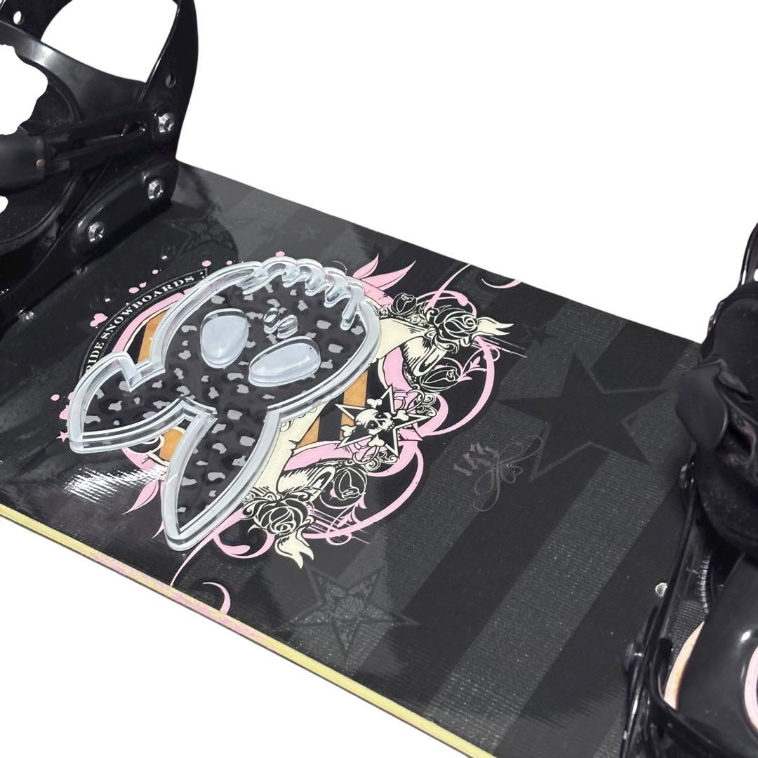 【初心者にオススメ】スノボ　RIDE RAPTURE 143 バイン　ケース付き