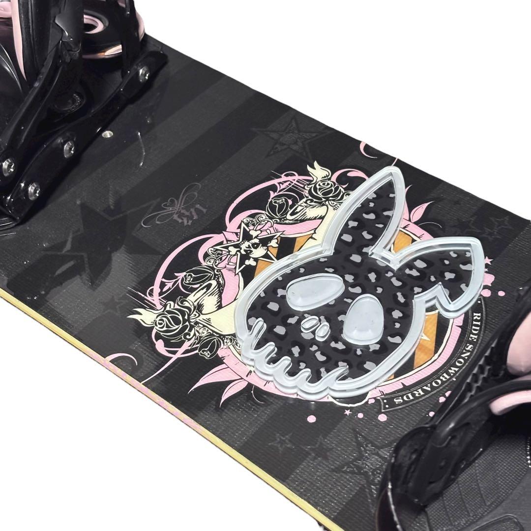 【初心者にオススメ】スノボ　RIDE RAPTURE 143 バイン　ケース付き