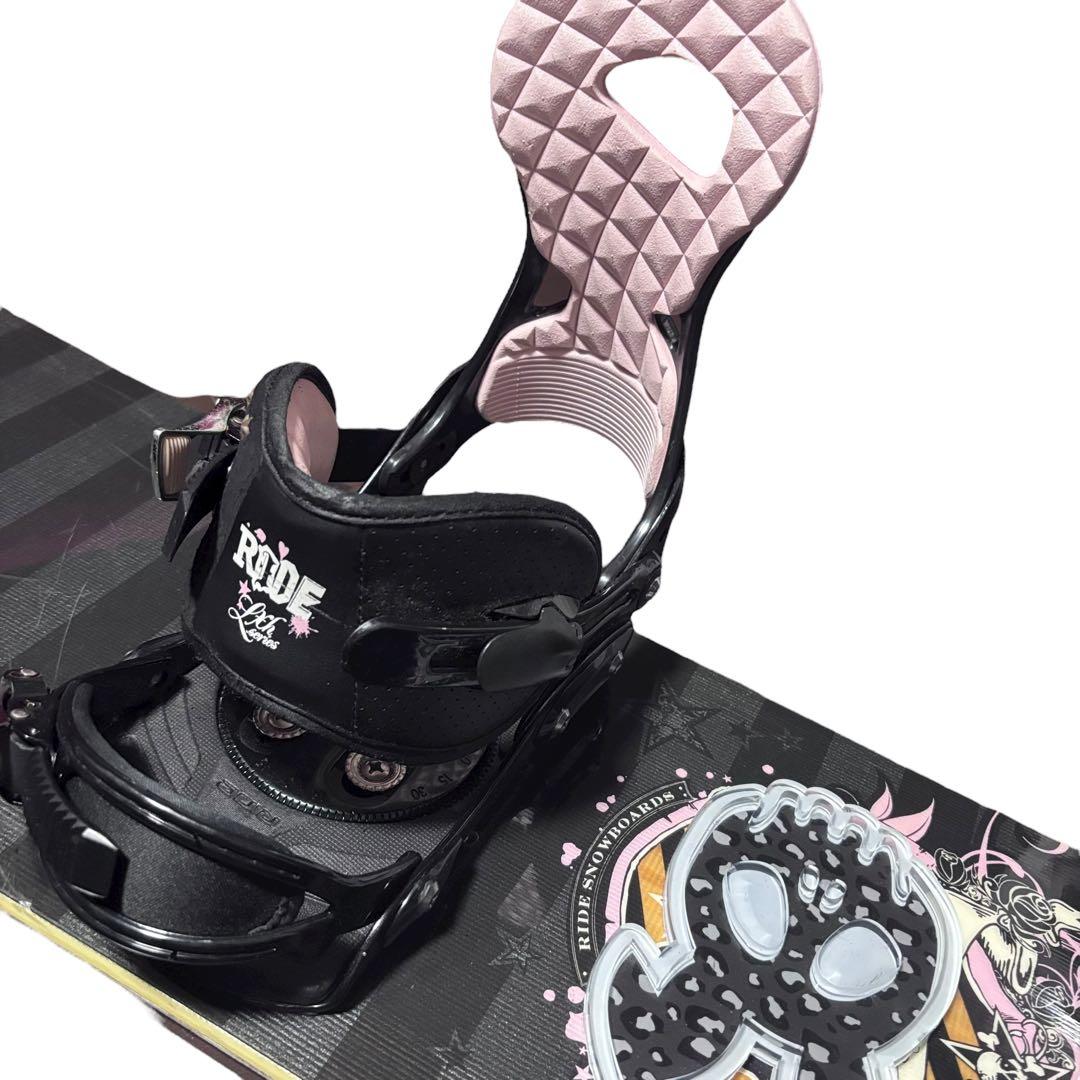 【初心者にオススメ】スノボ　RIDE RAPTURE 143 バイン　ケース付き