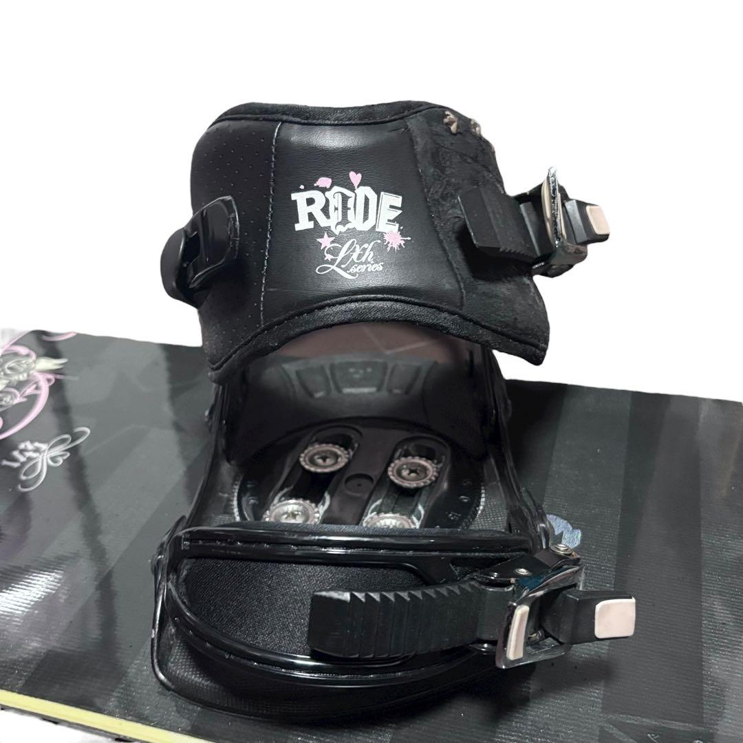 【初心者にオススメ】スノボ　RIDE RAPTURE 143 バイン　ケース付き