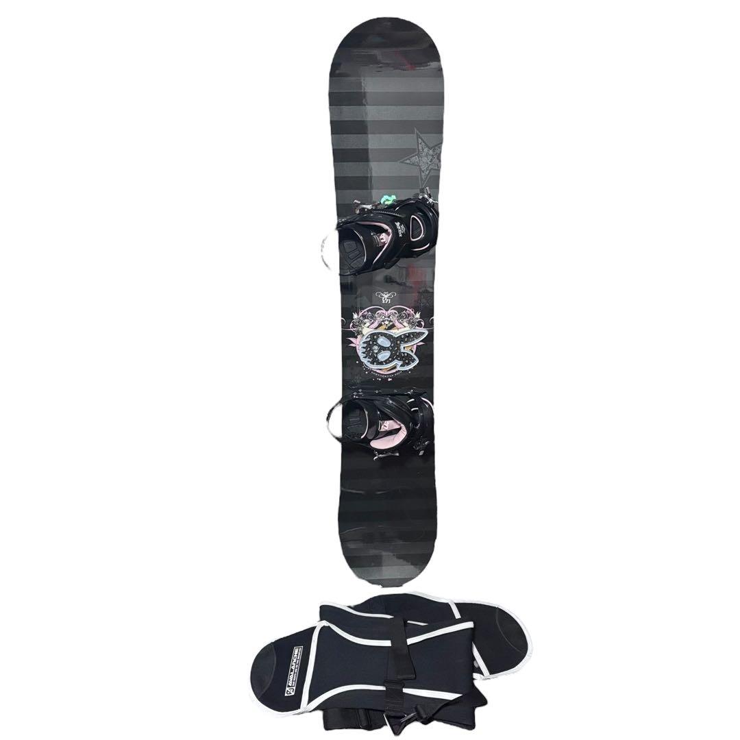 【初心者にオススメ】スノボ　RIDE RAPTURE 143 バイン　ケース付き