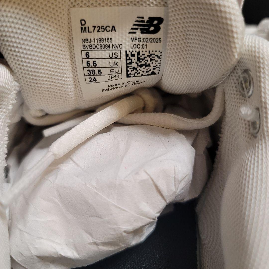 新品　タグ付き　ニューバランス　ML725CA　24センチ