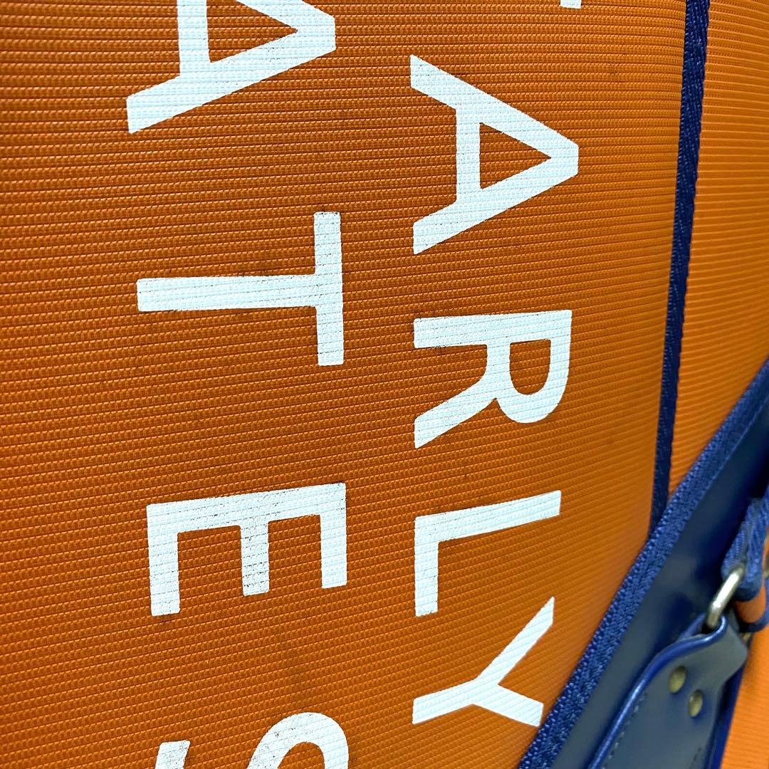 【激レア】キャディバッグ パーリーゲイツ 1990年代 ゴルフバッグ オレンジ