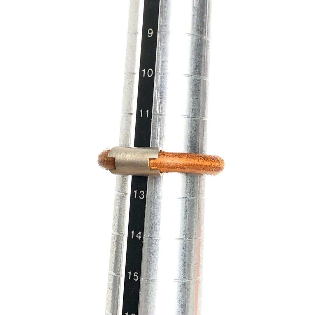 HERMES エルメス バングル リング 2点セット イオタ レザー H金具