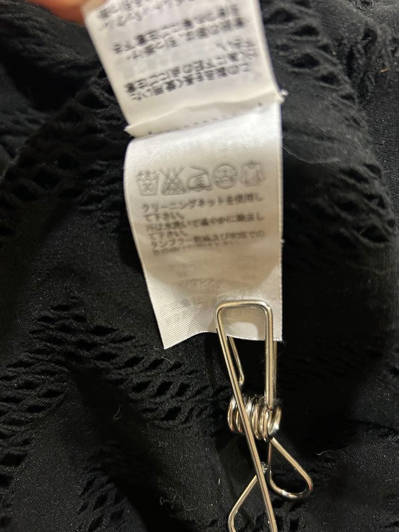 ⭐️a-poc INSIDE 黒パリコレランウェイネットトップス極美品⭐️