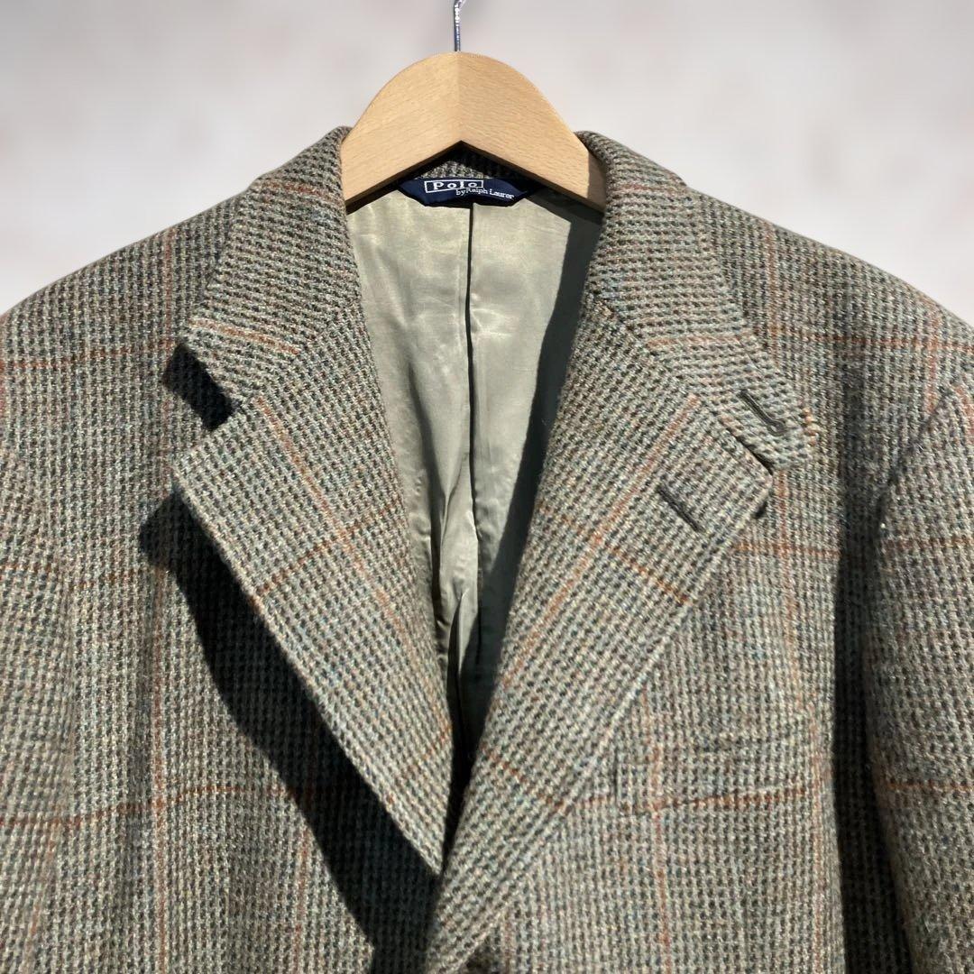 90s POLO RALPH LAUREN ツイードハンティングジャケット