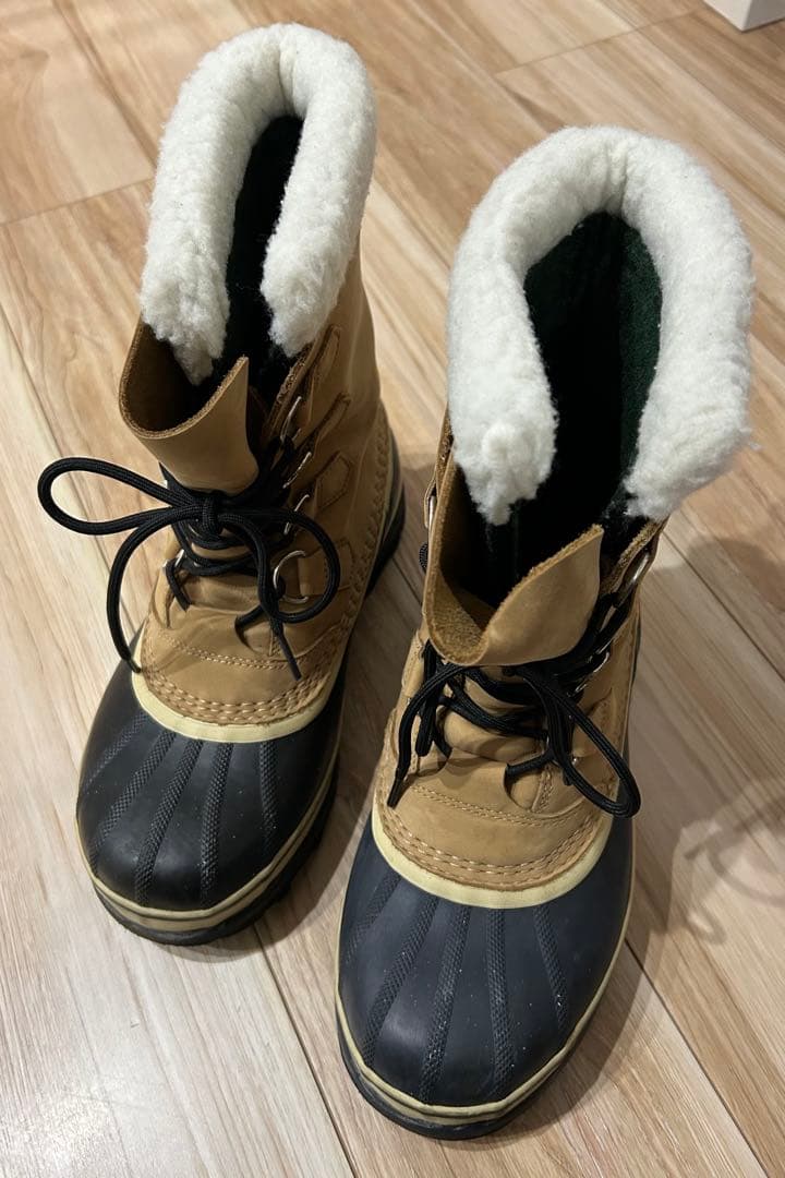 SOREL CANDOU 防水ブーツ ベージュ/ブラック